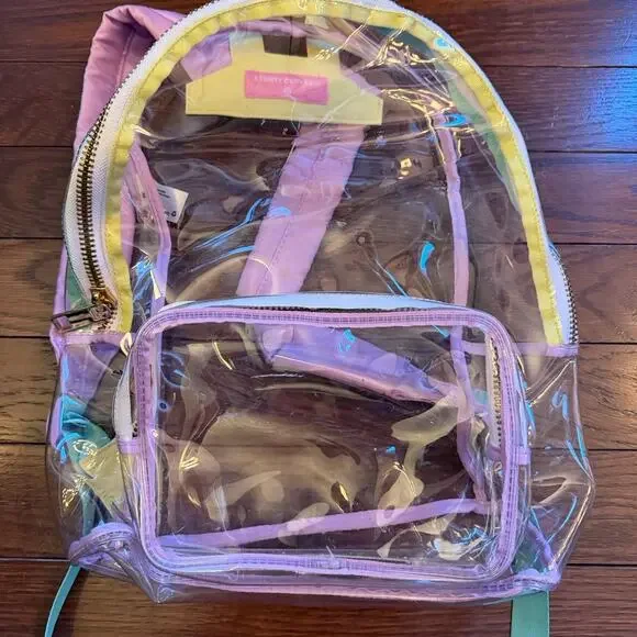 Stoney Clover Lane x Target Transparent Colorful Large Backpack - Picture 5 of 11